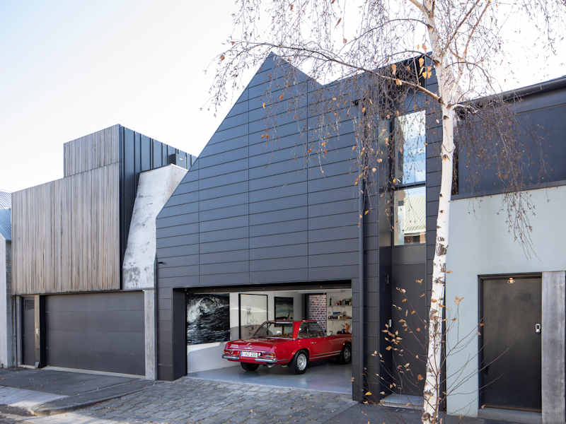 Albert Park Zinc Cladding Walls