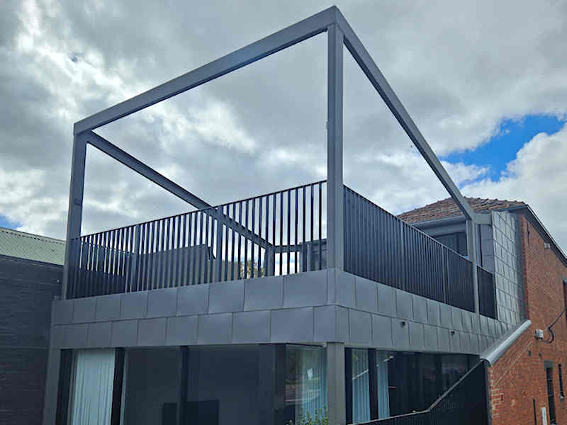 ascot vale colorbond walls roof 1