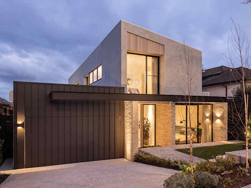 kew colorbond cladding wall roof garage2