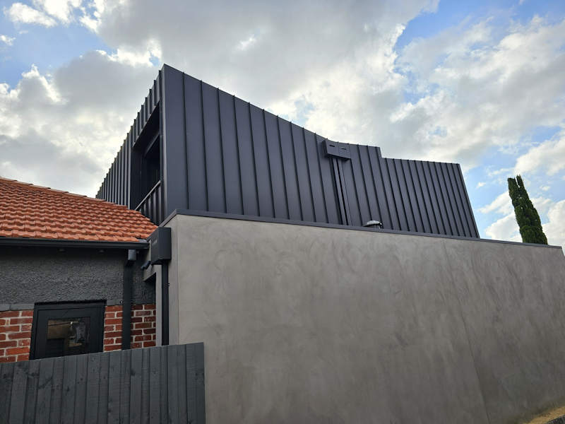 malvern east colorbond wall cladding 5