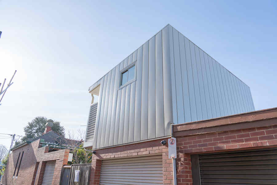 middle park colorbond wall cladding 1
