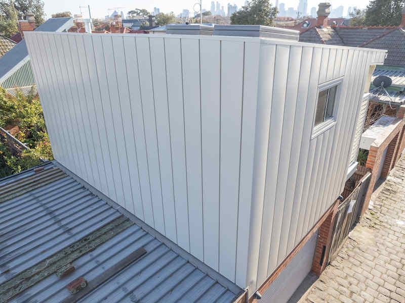 middle park colorbond wall cladding 2