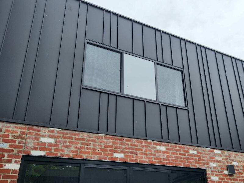 park orchards aluminium cladding walls garage 1