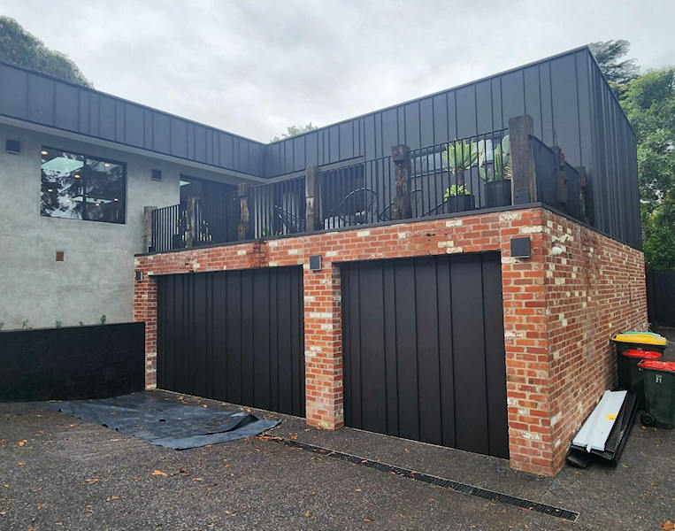 park orchards aluminium cladding walls garage 2