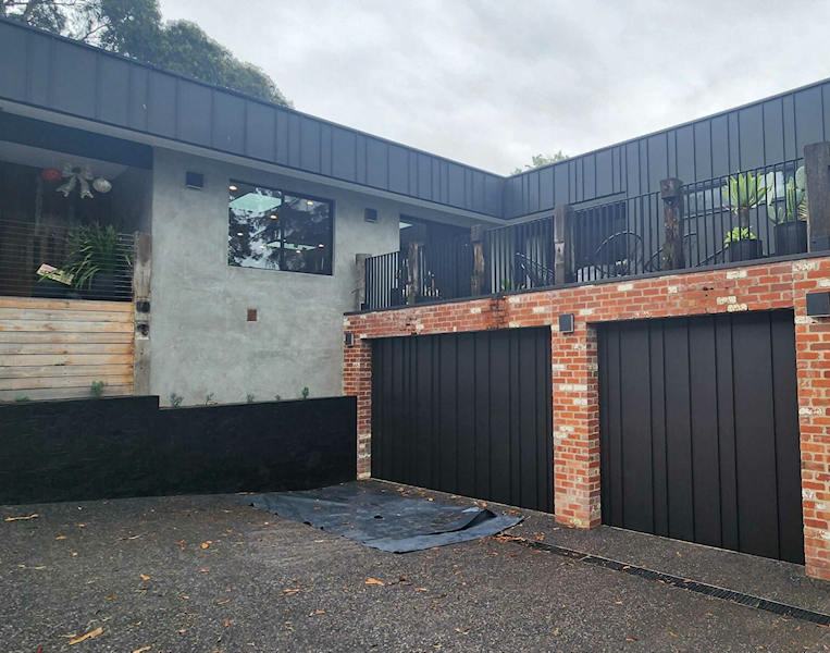 park orchards aluminium cladding walls garage 3