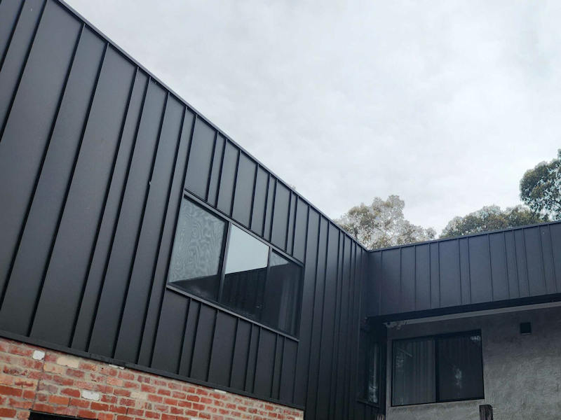 park orchards aluminium cladding walls garage 4