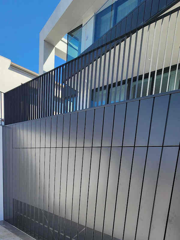 williamstown aluminium interlocking cladding walls garage 5